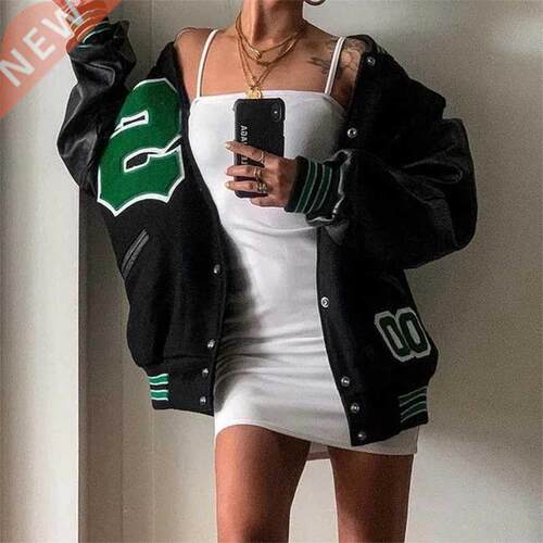 2021 Spring And Autumn Vibe Style Baseball Uniform New Bombe