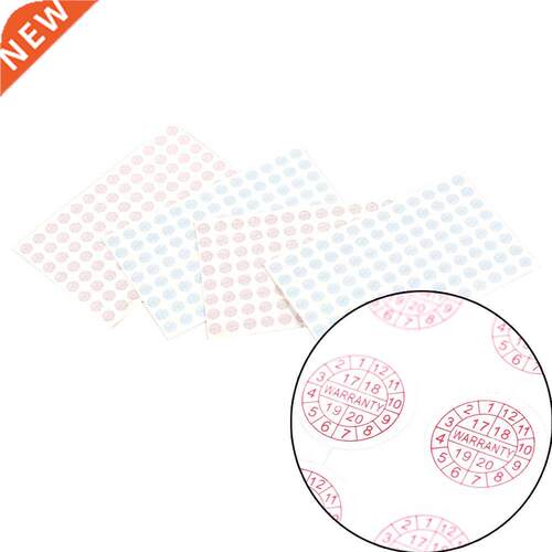 208Pcs/2 Sheet Warranty Sticker Security Seal Sticker 2018 2