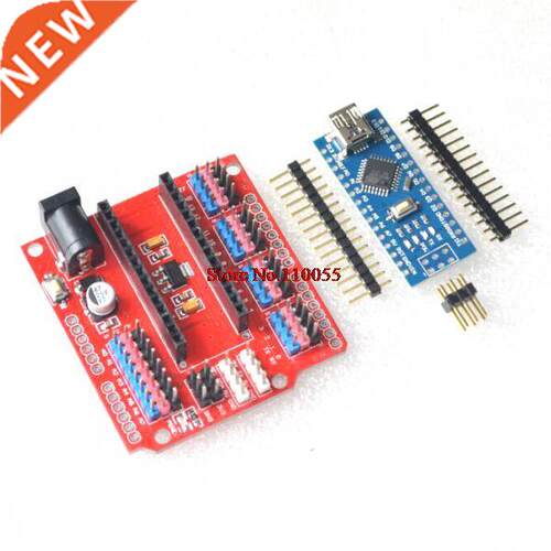 Multi-Function Nano 3.0 + NANO Shield Expansion Board for El