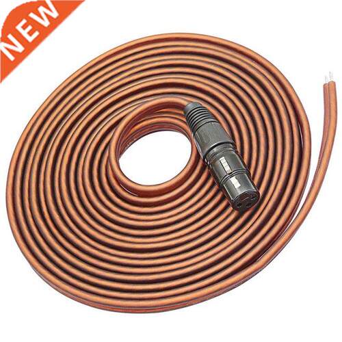 XLR Speaker Cable, Speaker Bare Wire to XLR Plug Gold Plated