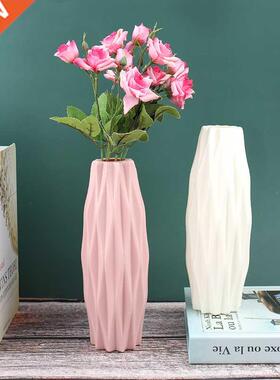 Nordic Flower Vase Decoration Imitation Ceramic Living Room