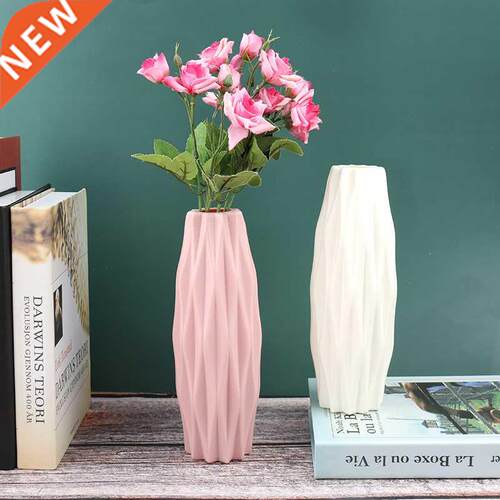 Nordic Flower Vase Decoration Imitation Ceramic Living Room