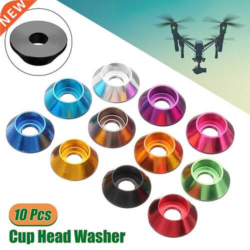 Suleve M5AN2 10Pcs/set M5 Multicolor Cup Head Hex Screw