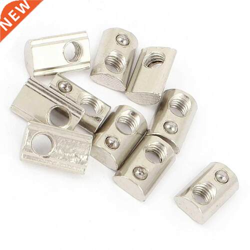 10pcs 20 Series M5 Slide-In Ball Spring T Slot Nut 13.6mmx8.