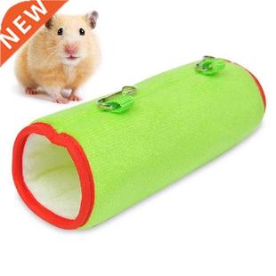 Hamster Cage Tunnel Hammock Warm Plush Hamster Tube Toy