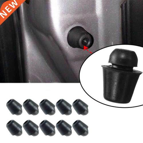 10 Pcs/set Black Rubber Car Bumper Door Overslam For Hyundai