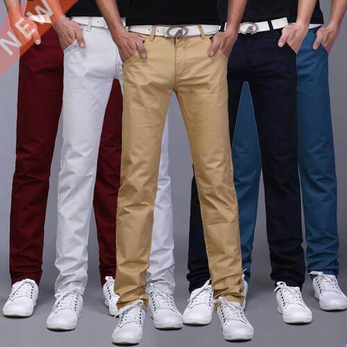 Classic 9 Color Casual Pants Men Spring summer New Business