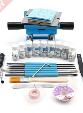 Bga Reballing Kit 90Mm Aluminium Alloy Mesh Bga Reballing St