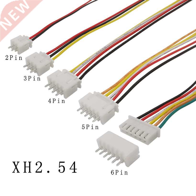 5/10Sets JST XH2.54 XH 2.54 mm 2//4/5/6/7/8/9/10 Pin Male F