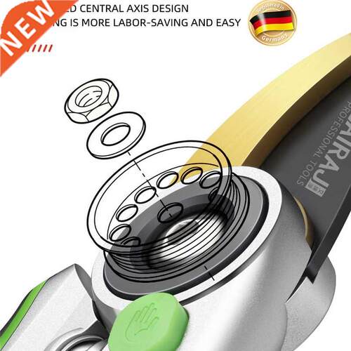 AIRAJ Pruning Shear Garden Tools Labor Saving Scissors Garde