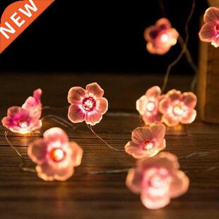 2M 20 LED Cherry Blossoms Garland Lights String Christmas