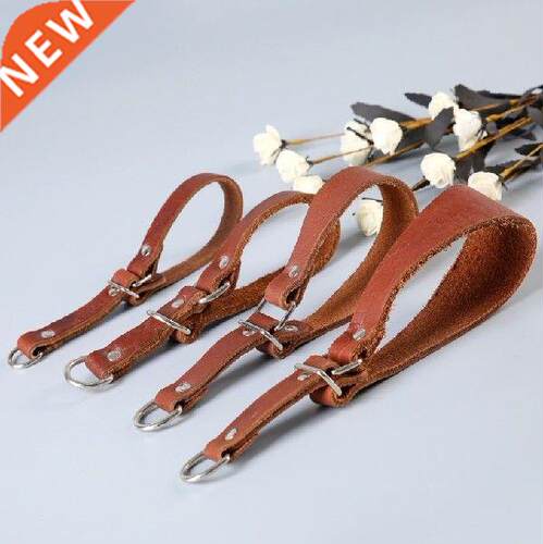 Durable Leather Dog Collar for Small Medium Large Dogs
