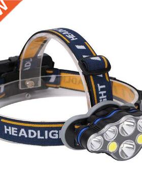 T6 LED Headlamp Headlight Torch Rechargeable Flashlight