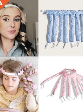 Hair Curler Octopus Curling Hair Band Sleep No Heat Sponge I