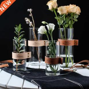 Nordic Creative Glass Flower Vase Tabletop Hydroponic Plant
