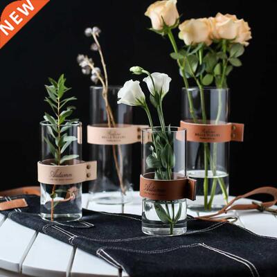 Nordic Creative Glass Flower Vase Tabletop Hydroponic Plant