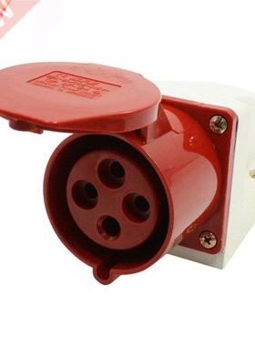 AC 80-415V 2A Red Water Proof IP67 P+E IEC09-2 Industria