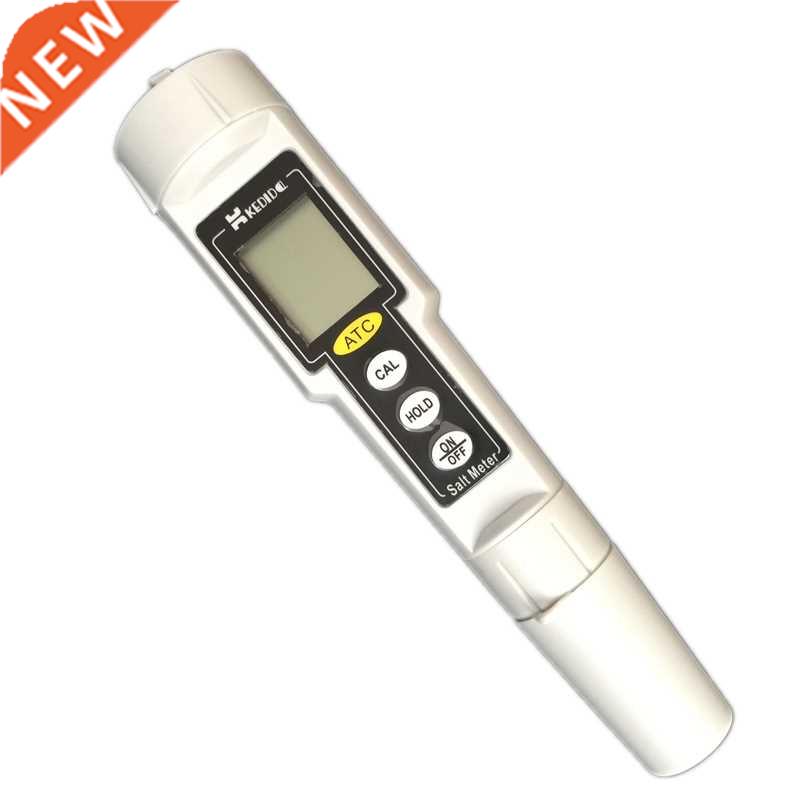 0-1000 mg/L Salinometer Waterproof Pen Type LCD Salt Meter D