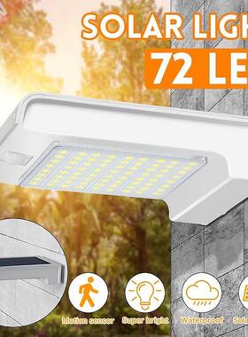1Pc/2Pcs Outdoor Solar LED Light Wall-mounted Garden Patio
