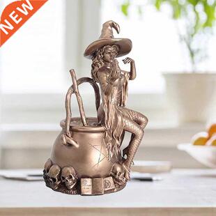 European-Style Resn Statue Sculpture Poundng Medcne