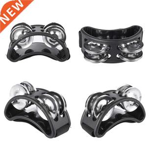 New Collection High Quality Foot Tambourine 2 Sets Metal Jin