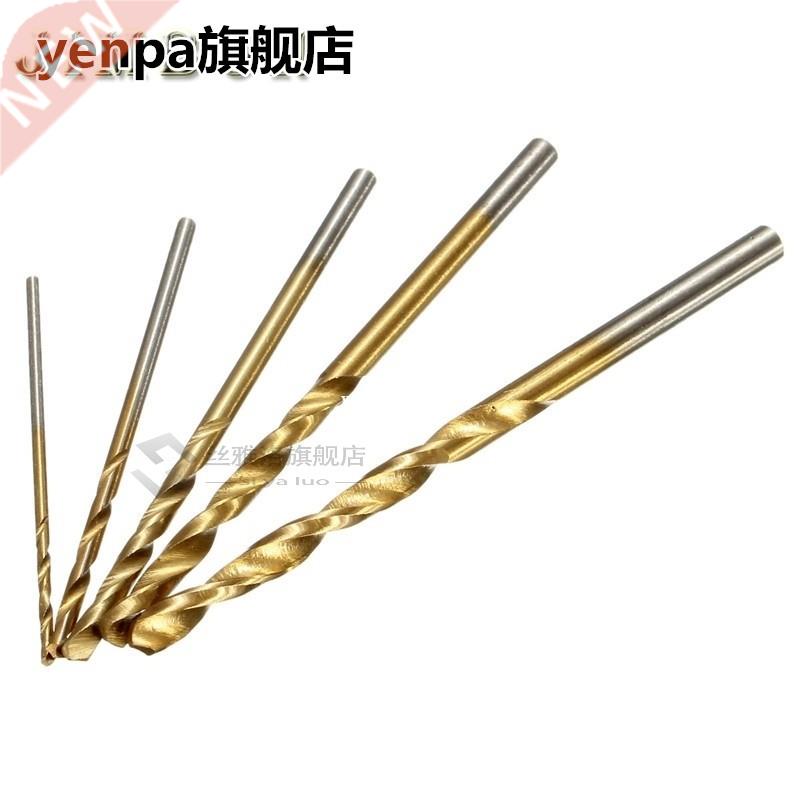 50Pcs/Set Twist Drill Bit Set Saw Set HSS Steel Titanium Coa