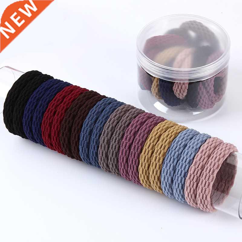 10pcs/lot New High Elastic Hairbands Women Girl Simple Basic