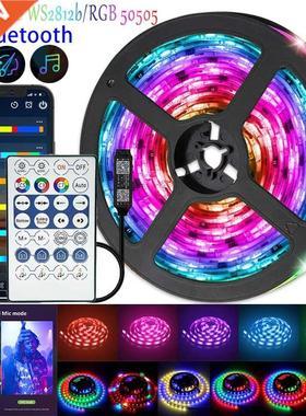 LED Strip Lights 1m-30m RGBIC WS2812B Chasing Effect Bluetoo