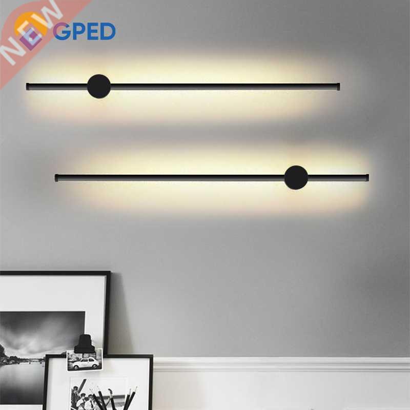 LED Wall Lamp 50°Rotation Modern Long Wall Light For Hom