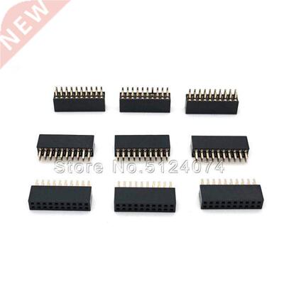 10pcs/lot Double row 2*10P female seat spacing 1.27mm sock