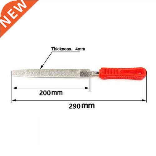 1 Pcs 8inch Diamond File Flat/Half Round/Triangle Diamond Co