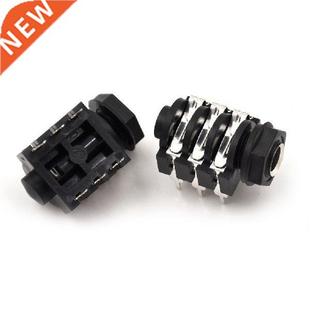 5PCS 6.35mm/6.35 Stereo Audio Microphone Female socket/Jack