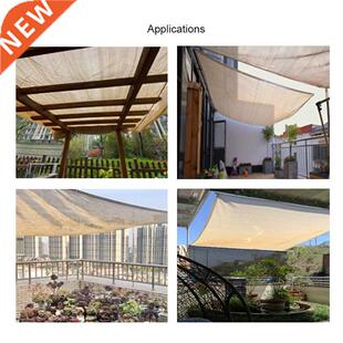 Sunshade Canopy Anti-V Sun Shade Sail Windproof Sunshade Net