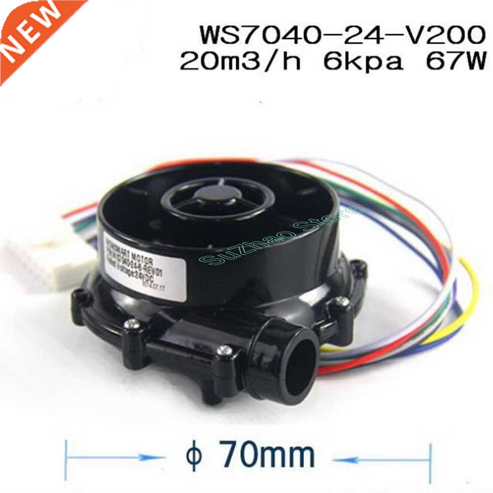 DC 12V DC 24V WS7040 Small high pressure DC brushless centri