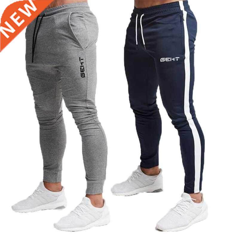 2019 Fashion Men Gyms Pants Joggers Fitness Casual Long Pant