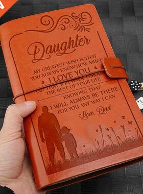 New Year Love Gift For Daughter From M Father Leather N