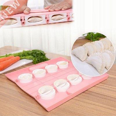 New Dumplings Maker Tool Jiaozi Pierogi Mold You Can Make 8