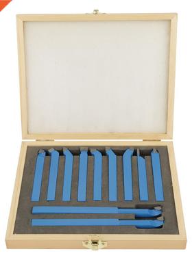 11Pcs 8*8mm Lathe Turning Tools Carbide Tipped Welding Milli