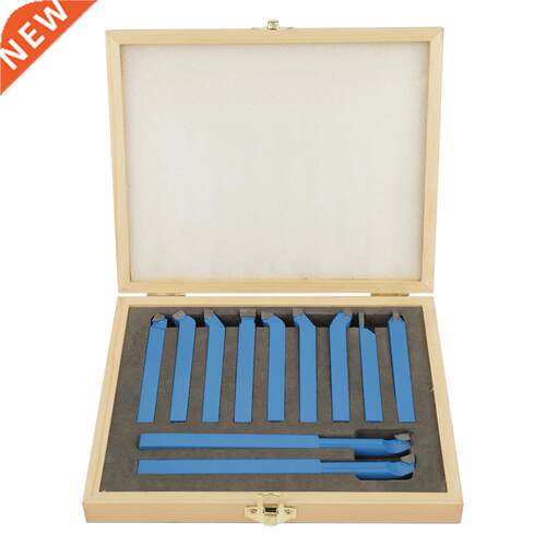 11Pcs 8*8mm Lathe Turning Tools Carbide Tipped Welding Milli
