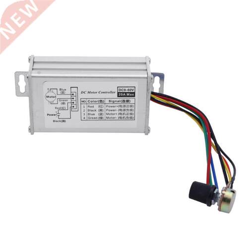DC 9-60V 20A PWM AC Motor Speed Regulator Controller Module