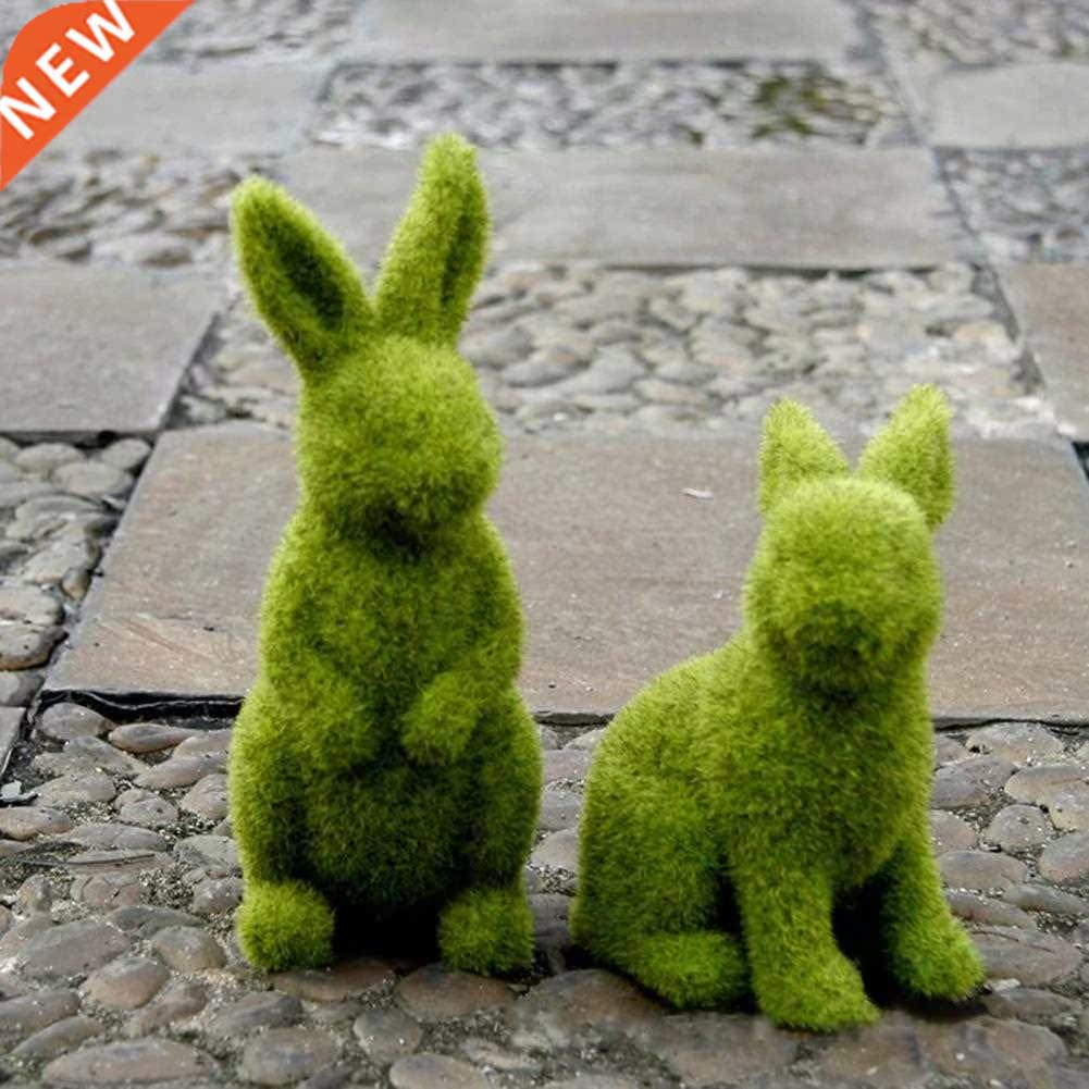 Rabbit Doll Ornament Decorative Practical Resin Easter