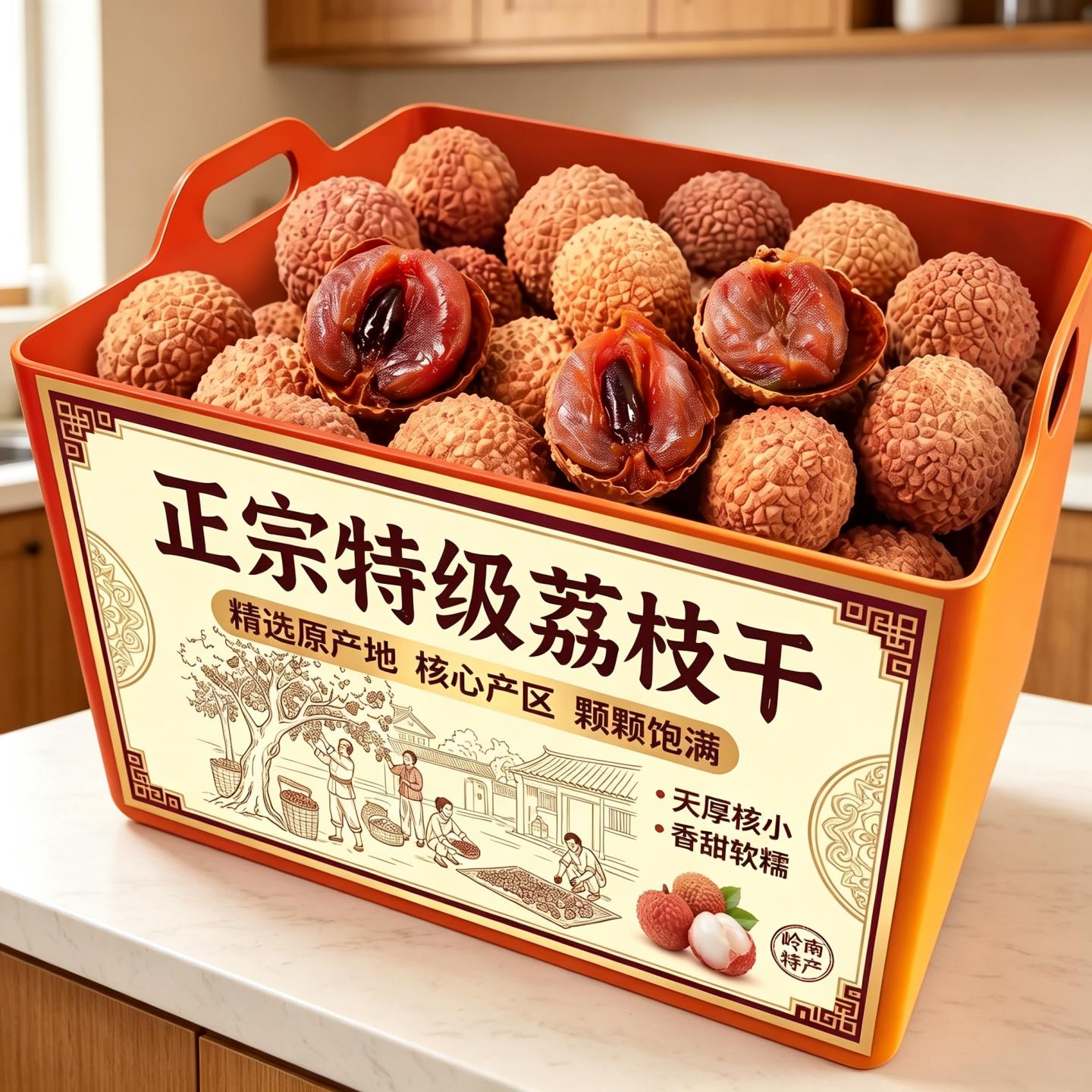 【气血双养】特级新货小核荔枝干图片