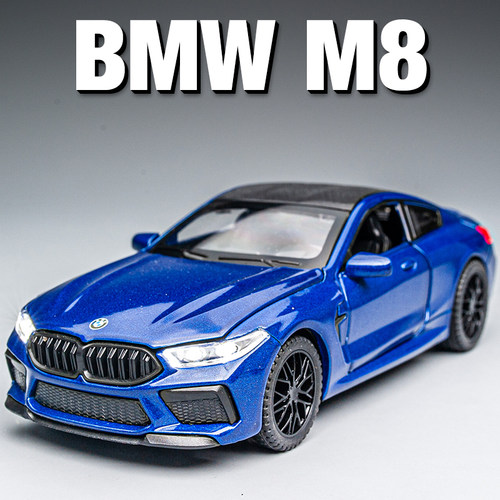 宝马M8合金132仿真玩具模型车