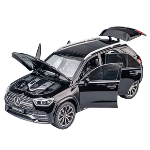 奔驰GLE豪华SUV合金车模收藏摆件礼物男孩越野玩具车仿真汽车模型