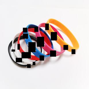 奥金展销动漫忍者鸣人木叶加厚材质卡通人物颜色多款LOGO硅胶手环