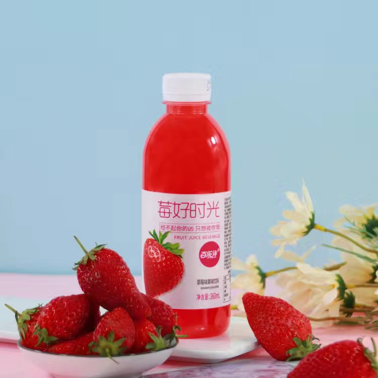 【整箱批发】果汁饮料360ml*6/12瓶芒果橙子蓝莓白桃多口味混合装