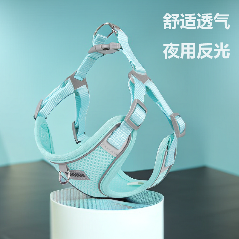 狗狗牵引绳背心式小型犬