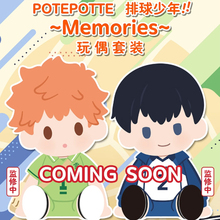 【X11】万代南梦宫 POTEPOTTE 排球少年动漫周边毛绒公仔玩偶