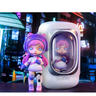 赛博朋克太空舱系列潮玩盲盒 X11 Laura 摆件礼物手办 新款