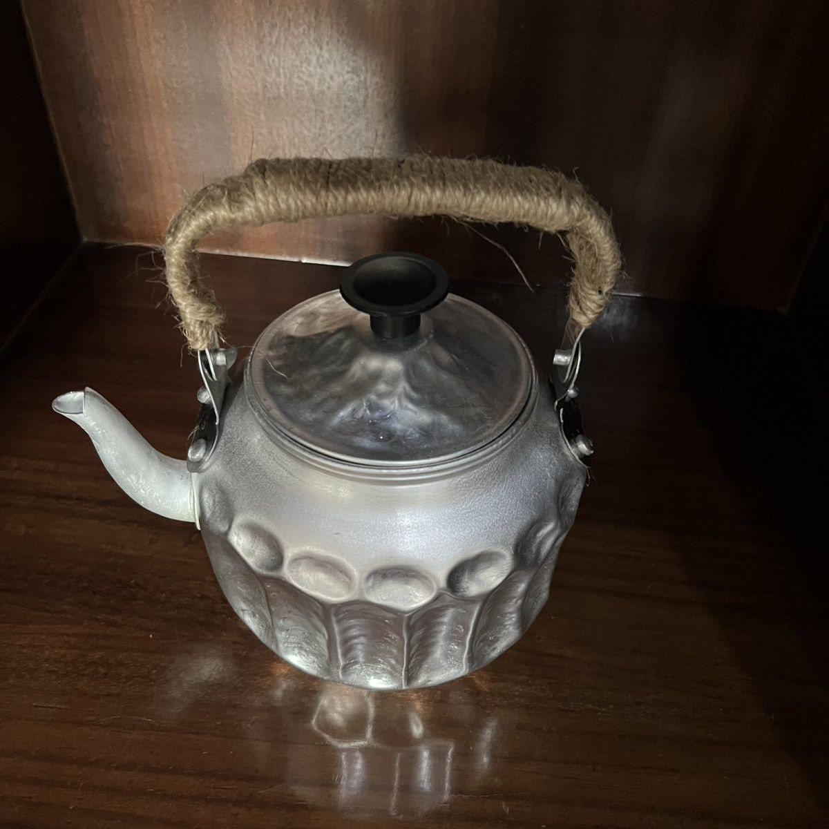 老式铝壶茶壶烧水壶泡茶壶家用户外小茶壶小茶壶带过滤网饭店餐厅